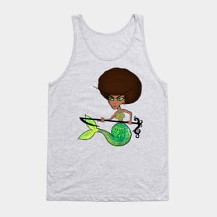 Afro Mermaid Tank Top